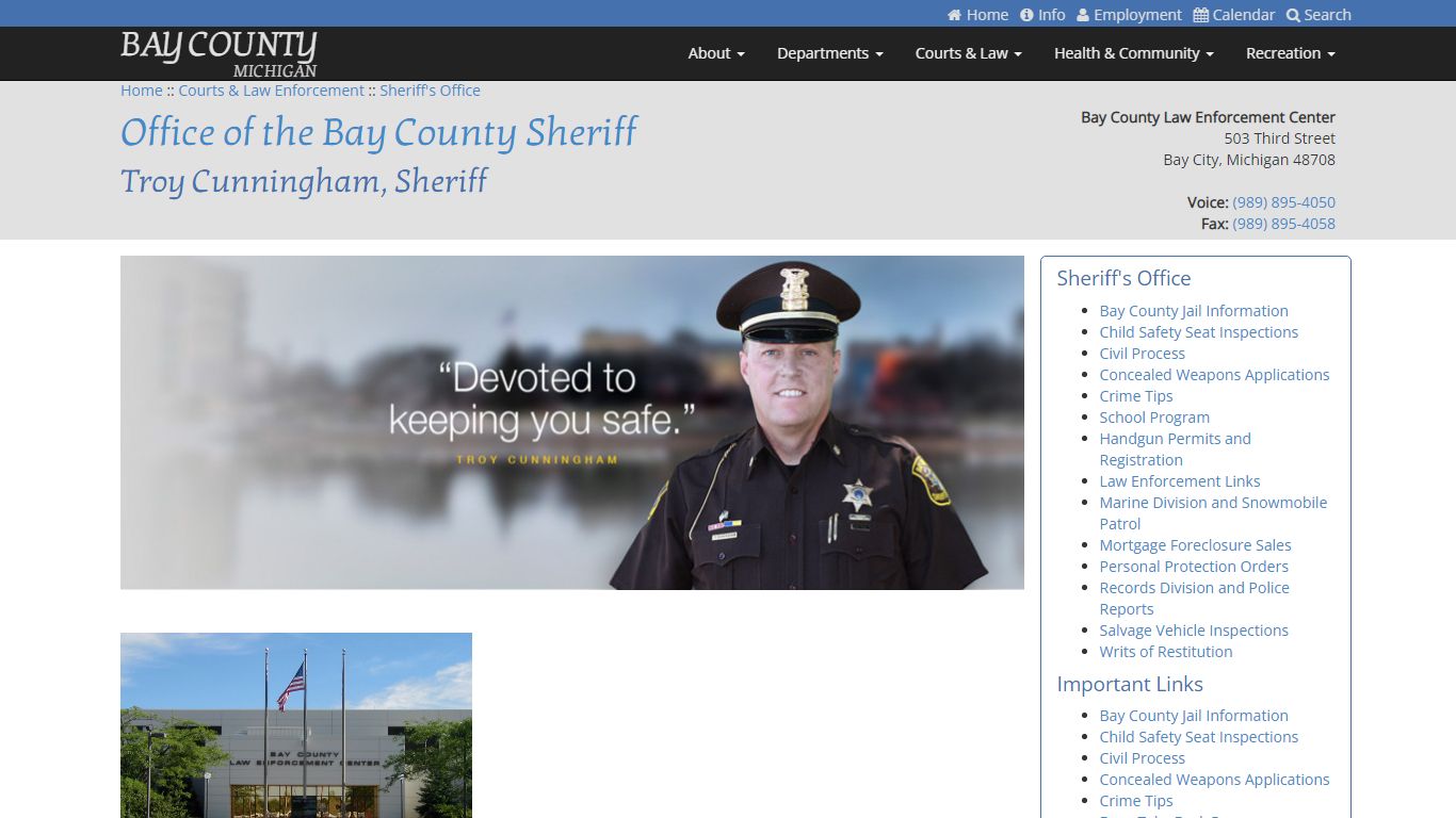 Sheriff's Office - Bay County Mi